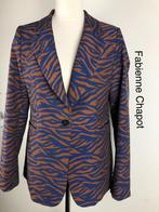 Fabienne Chapot Blazer  (mt: 40) 15,2/8642, Kleding | Dames, Jasjes, Kostuums en Pakken, Maat 38/40 (M), Blauw, Ophalen of Verzenden