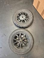 Wielen/velgen met bijna nieuwe banden la souris / agm / btc
