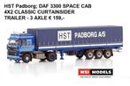 wsi models daf HST PADBORG, Hobby en Vrije tijd, Modelauto's | 1:50, Ophalen of Verzenden, Nieuw, Bus of Vrachtwagen, Wsi