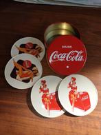 Coca Cola Onderzetters in Blik - Vintage Look, Ophalen of Verzenden, Nieuw, Gebruiksvoorwerp