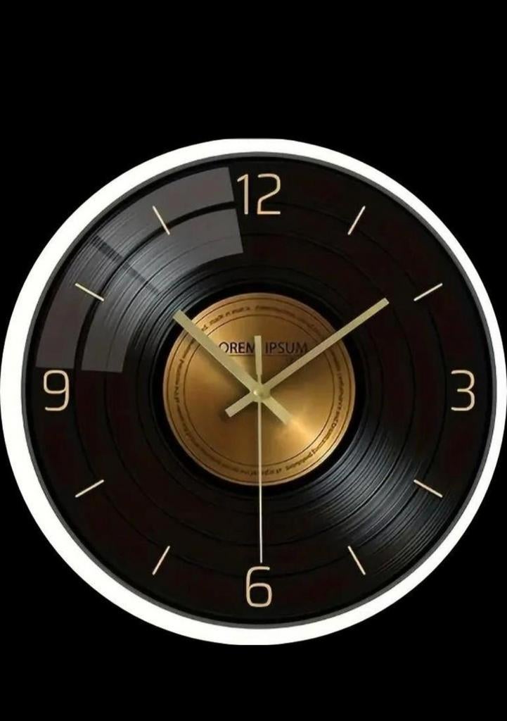 Unieke LP Wandklok – De Must-have voor Muziekliefhebbers!, Huis en Inrichting, Woonaccessoires | Klokken, Ophalen of Verzenden