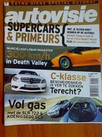 AutoVisie: Fiat 500, Opel GT, Mercedes C, Opel Corsa OPC, Boeken, Ophalen of Verzenden, Zo goed als nieuw, Algemeen