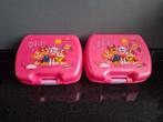 2x Paw Patrol Broodbakje/Lunchbox, Ophalen of Verzenden, Gebruikt