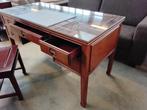 bureau, buffetkast, sidetable en stoel van mahoniehout, Ophalen, Gebruikt