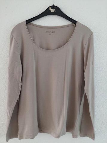 Blouse lengte 64cm Anni Rolfi XL leverkleur 95%katoen NIEUW  beschikbaar voor biedingen
