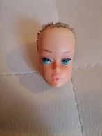 Vintage barbie poppen hoofdje, Fashion Doll, Gebruikt, Ophalen of Verzenden