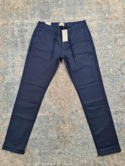 Cast Iron Cope Tapered Jogger W34 L32 NIEUW Bronno3432, Kleding | Heren, Broeken en Pantalons, Nieuw, Maat 52/54 (L), Blauw, Ophalen of Verzenden