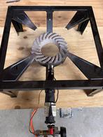 Grote gasbrander., Ophalen, Gebruikt