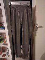 Grijze leren broek, Ophalen of Verzenden, Zo goed als nieuw, Maat 36 (S), Amisu