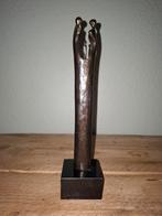 Bronzen Beeld - Vader, Moeder en Kind, Antiek en Kunst, Kunst | Beelden en Houtsnijwerken, Ophalen of Verzenden