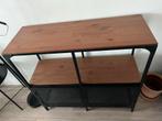 Industrial metal with top wood shelf, Ophalen, 50 tot 100 cm, Zo goed als nieuw, Minder dan 100 cm