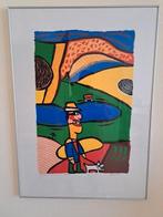 Clemens Briels "Lente in Limburg" '94, Antiek en Kunst, Kunst | Litho's en Zeefdrukken, Ophalen of Verzenden