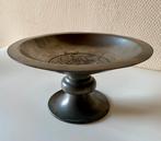 Tinnen fruitschaal op voet Chris van der Hoef, Gero, Ophalen of Verzenden