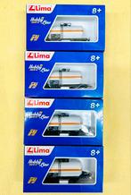 Lima: set van 4 ketelwagens type Zg van COSFER (4), Hobby en Vrije tijd, Modeltreinen | H0, Gelijkstroom, Wagon, Ophalen of Verzenden