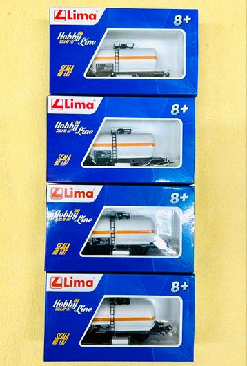 Lima: set van 4 ketelwagens type Zg van COSFER (4) beschikbaar voor biedingen