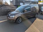 Volkswagen Caddy 1.6 TDI Automaat, MARGE, 140000km, Lichtmet, Auto's, Euro 5, Gebruikt, 4 cilinders, Bruin
