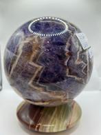 Chevron amethist bol - nu €169, Ophalen of Verzenden, Mineraal