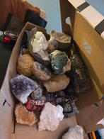 Schoenendoos vol edelstenen en mineralen, Ophalen of Verzenden, Mineraal