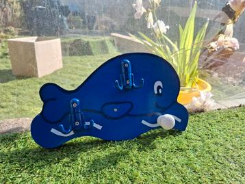 Kinder kapstokje walvis