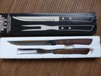 nieuw trancheer bestek duo voor barbecue bijvoorbeeld, Ophalen of Verzenden, Nieuw, Rvs of Chroom, Bestekset