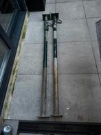 2 stuks bouwstempels gegalvaniseerd, Doe-het-zelf en Verbouw, Steigers, Ophalen, Gebruikt, Overige typen, 2 tot 5 meter