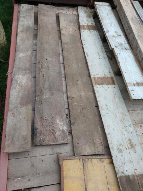 zeer oude planken,  oud hout, Tuin en Terras, Palen, Balken en Planken, Gebruikt, Planken, 180 tot 250 cm, Ophalen of Verzenden