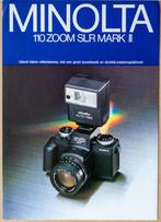Folder Minolta 110 Zoom SLR Mark II, Ophalen of Verzenden, 1960 tot 1980, Overige typen