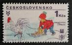 TSJECHOSLOWAKIJE - Kinderboekillustraties 1979, Verzenden, Overige landen, Gestempeld