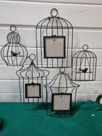 Fotolijst vogelhuisjes metaal voor drie foto’s, Ophalen of Verzenden, 'T Olde Gre-j, Info@toldegrej.nl, Endepoelstraat 20f Didam