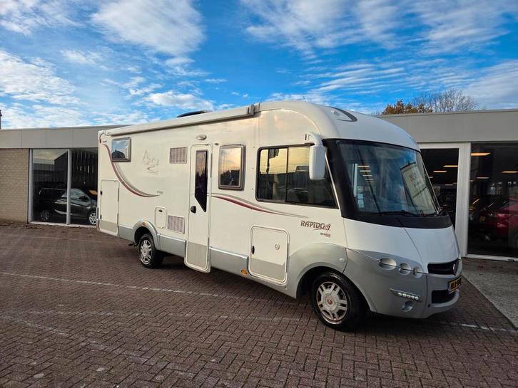 Rapido 891F Design *Queensbed*2x airco*Hefbed*Cruise*Leder*, Caravans en Kamperen, Campers, Bedrijf, tot en met 4, Integraal, Rapido