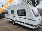 Dethleffs C'Go 475 EL 2 aparte bedden, Caravans en Kamperen, Caravans, Bedrijf, Treinzit, Tot en met 3, Schokbreker