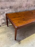 Rosewood Mid Century salontafel van 140 cm, Ophalen, Gebruikt, 100 tot 150 cm, 50 tot 100 cm