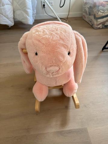 Hobbeldier Konijn Roze - Nieuw!! beschikbaar voor biedingen