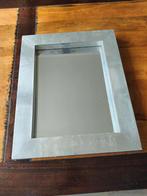 Twee zilverkleurige Vierkante Spiegels, Ophalen, Vierkant, Minder dan 50 cm, Minder dan 100 cm