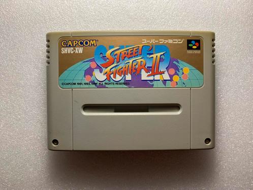 Nintendo Super Famicom Super Street Fighter II 2 Japan ntsc, Spelcomputers en Games, Games | Nintendo Super NES, Gebruikt, Vechten