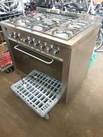 Heel net gasfornuis Indesit 5 pits type C98, Witgoed en Apparatuur, Ophalen, Gebruikt, Hete lucht, 4 kookzones