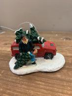 Intratuin Kerstdorp Auto met kerstboom, Ophalen of Verzenden, Zo goed als nieuw