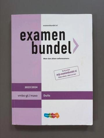 Examen bundel vmbo-gt/mavo Duits 2023/2024 beschikbaar voor biedingen