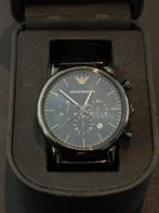 Emporio Armani AR1979, Ophalen of Verzenden, Zo goed als nieuw, Zwart, Android