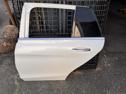 Deur W205 C Klasse linksachter Mattalic wit, Auto-onderdelen, Carrosserie en Plaatwerk, Deur, Mercedes-Benz, Achter, Links, Gebruikt