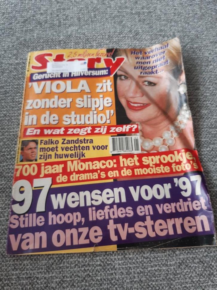 1.Story 1997. Viola Holt. Frans Bauer. Julio Iglesias. Jean-, Verzamelen, Tijdschriften, Kranten en Knipsels, Tijdschrift, 1980 tot heden