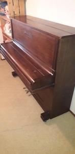 Mooie Belgrave piano te koop!, Gebruikt, Piano, Bruin, Ophalen