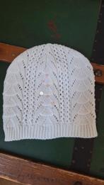 Brocante fijn gebreid mutsje, Antiek en Kunst, Antiek | Kleding en Accessoires, Ophalen of Verzenden