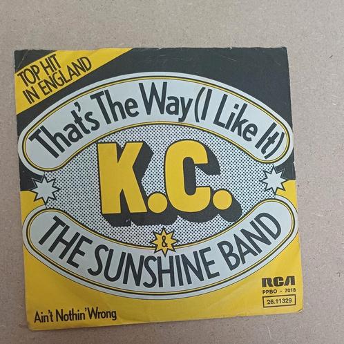 KC & The Sunshine Band  - That's The Way (I Like It), Cd's en Dvd's, Vinyl Singles, Gebruikt, Single, Pop, 7 inch, Ophalen of Verzenden