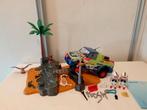 Playmobil 4421 rally auto in de woestijn compleet, Ophalen of Verzenden, Zo goed als nieuw, Complete set