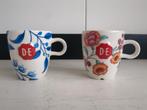 Douwe Egberts hylper kopjes met oor, Huis en Inrichting, Keuken | Servies, Ophalen of Verzenden, Zo goed als nieuw, Overige stijlen
