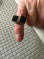 Zilver met zwarte stenen prijs 25 euro, Ophalen of Verzenden, Zo goed als nieuw, Zilver, Dame