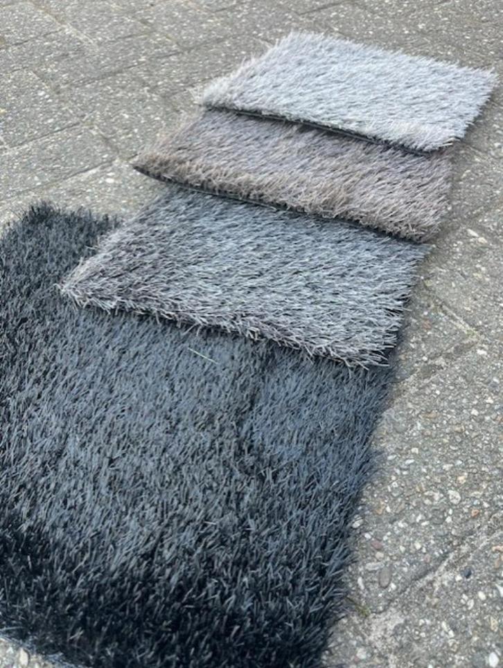 gekleurde kunstgras kleuren zwart grijs bruin taupe kleur, Tuin en Terras, Gras en Kunstgras, Nieuw, Kunstgras, 20 m² of meer