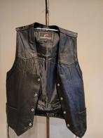 leren bikers hesje heren, Kleding | Heren, Ophalen of Verzenden, Gedragen, Maat 48/50 (M), Zwart