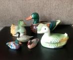 Vintage Eendjes 🦆 beeldjes eenden, Ophalen of Verzenden, Gebruikt, Dier